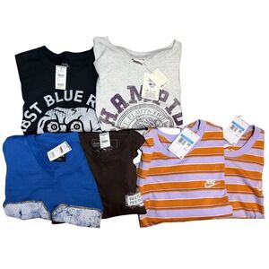 Men's NWT Graphic T-Shirt Lot-6 Pieces Nike, Champion, RSQ+. $180 Retail M,L,XXL